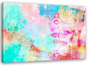 Gario Obraz na plátne Farebné nápisy a čísla - Andrea Haase Rozmery: 60 x 40 cm