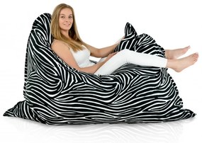 Vankúš na sedenie Zebra