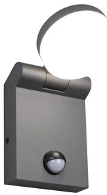 Vonkajšie svietidlo so senzorom pohybu (výška 19 cm) Adour – Trio