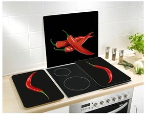 Sklenený kryt na stenu Wenko Peperoni, 50 × 56 cm