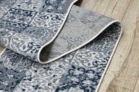 Behúň HEOS 78586 krém / nebeský PATCHWORK, lisabonský obklad