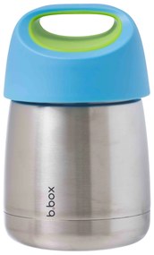 Termoska na jedlo - modrá/zelená