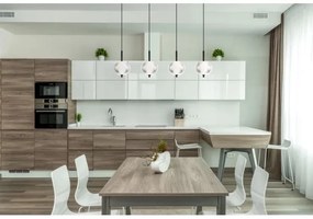 Globo 16042-4H - LED Luster na lanku AIDA 4xLED/5,75W/230V 3000K/4500K/6500K