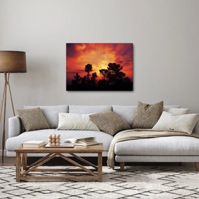 Obraz západu slnka (70x50 cm)