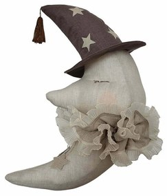 Dekorace do dětského pokoje měsíc – přírodní