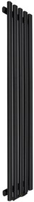 Regnis Lazur LA, vykurovacie teleso 330x1800mm so stredovým pripojením 50mm, 705W, biela matná, LAZURLA/1800/330/D5/WHITE