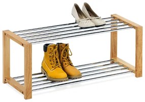 Botník dvojúrovňový Autronic 83168-11 NAT, 80cm