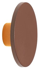 Moderné vonkajšie nástenné svietidlo hrdzavohnedé vrátane LED IP54 - Skyf