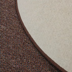 AladinWorld Expres, Kusový koberec Bohemia terakota kruh, 400x400 (priemer) kruh, oranžová, kancelária