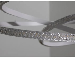 LED stmievateľný luster na lanku LED/90W/230V 3000-6500K pr. 47 cm + DO