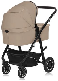 Lionelo - Kombinovaný kočík 3v1 BIANKA Beige Sand