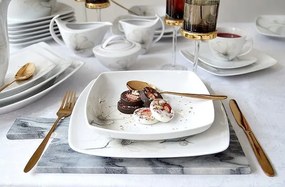 Akcent magnólia obedová súprava pre 6 osôb, 24 ks