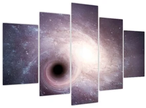 Obraz - Špirálna galaxia (150x105 cm)