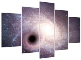 Obraz - Špirálna galaxia (150x105 cm)