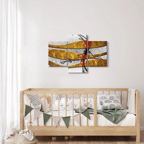 Abstraktný obraz (90x60 cm)