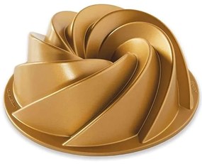 Nordic Ware Hliníková forma na bábovku Gold Heritage ⌀ 22 cm