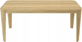 Drevený rozkladací stôl do obývačky obdĺžnikový 160-260 dub prírodný Paolo