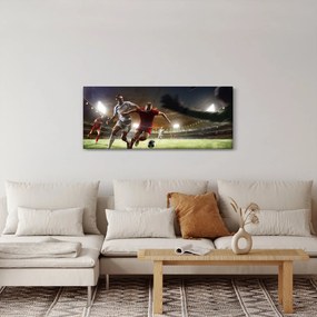 Obraz - Futbalisti v akcii (120x50 cm)