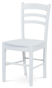 AUTRONIC Jedálenská stolička biela AUC-004 WT