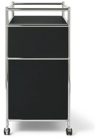 Kovová komoda »CN3« s 1 zásuvkou, 1 výklopným priečinkom a lemovaním