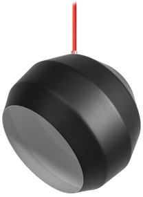 Toolight - Závesné trojité stropné svietidlo 3xE27 APP383-3CPR, čierna-červená, OSW-05015