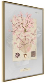 Artgeist Plagát - Mysterious Tree [Poster] Veľkosť: 30x45, Verzia: Zlatý rám