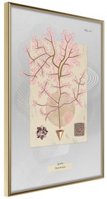 Artgeist Plagát - Mysterious Tree [Poster] Veľkosť: 30x45, Verzia: Zlatý rám s passe-partout