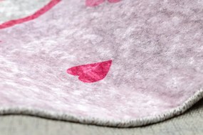 AKCIA: 120x170 cm Detský kusový koberec Junior 51828.802 Ballerina pink, ružová, detská izba, Dywany Łuszczów