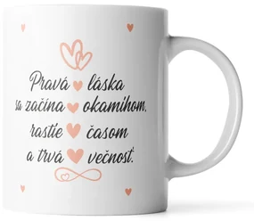 Sablio Hrnek Pravá láska - 890 ml - XXL