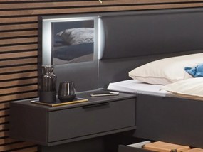 Posteľ s nočnými stolíkmi Saigon 180x200 cm, s osvetlením