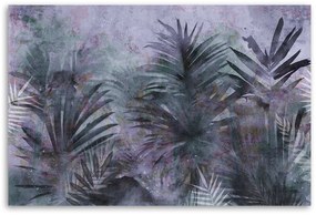 Gario Obraz na plátne Tropické fialové palmové listy Rozmery: 120 x 80 cm