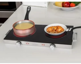 ProfiCook DKP 1211 dvojplatničkový, sklokeramický varič