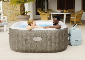 BESTWAY Lay-Z-Spa Cabo EnergySense Smart HydroJet Vírivka, 180 x 180 x 71 cm, 6 osôb 6001R