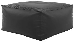 Taburetka čierna kocka ekokoža