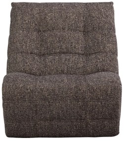 Antracitové polohovacie relaxačné kreslo Hein – WOOOD