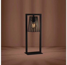 Eglo 390005 - Stolná lampa BOGOTA 1xE27/40W/230V čierna
