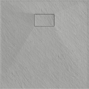 Mexen Hugo štvorcový sprchový kút SMC 90 x 90 cm, sivý - 42619090