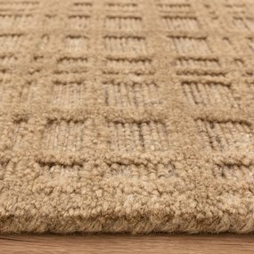 Béžový ručne tkaný koberec s prímesou vlny 200x290 cm Thatch Honey – Asiatic Carpets