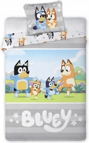 Obliečky Disney Bluey do postieľky 135x100cm+40x60cm Faro Tiahome