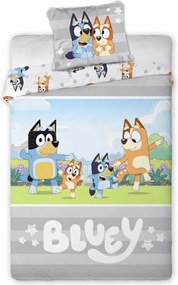 Obliečky Disney Bluey do postieľky 135x100cm+40x60cm Faro