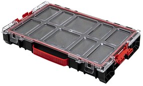 Organizér na súčiastky Qbrick System PRO s 8 priehradkami a polykarbonátovým vekom