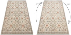 Koberec SOHO 477.07.LA110 OSTA naturálny béžový / terakotový