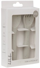 Príbor 2-dielny Platinum Silicone Sand