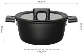 Hrniec Hard Face 3,5 l s pokrievkou