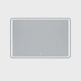 Erga Mia, LED zrkadlo 120x80cm, 3105 lm, 6500K, predné/zadné osvetlenie, ERG-V01-117-1280-00