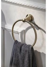 SAPHO 1318-06 Diamond držiak uterákov kruh, bronzová