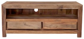 TV stolík Tara 120x50x45 indický masív palisander Natural