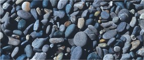 Obraz plážových kamienkov (120x50 cm)