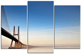 Obraz na plátne - Most Vasco da Gama 1245C (90x60 cm)