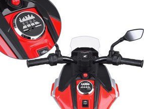 JOKOMISIADA Elektrická motorka na batériu pre deti HONDA NC750X so zvukmi červená PA0314